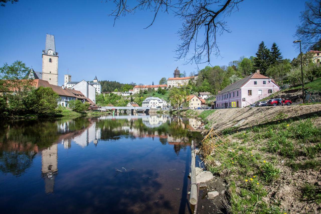 Ubytovani Rozmberk Nad Vltavou 18 Bagian luar foto